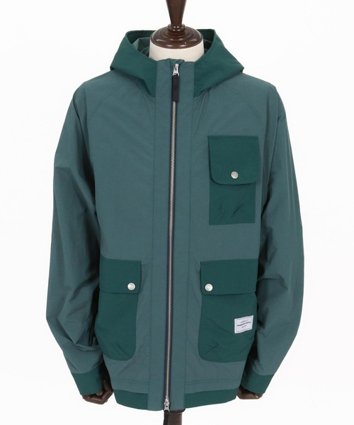 WONDER WALL MOTEL(ワンダーウォールモーテル)の「mj11318-MOUNTAIN PARKA マウンテンパーカー(26SSJK003)(マウンテンパーカー・メンズ・グリーン/ブルー・XL/L/M/S)」の16枚目の写真