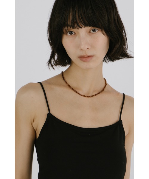 duei(デュイ)の「カップ付ショート丈キャミ / 接触冷感 / 抗菌防臭 / UVカット(キャミソール・レディース・ブラック/ホワイト・FREE)」の4枚目の写真