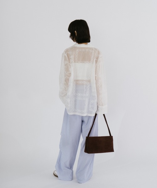 duei(デュイ)の「カップ付ショート丈キャミ / 接触冷感 / 抗菌防臭 / UVカット(キャミソール・レディース・ブラック/ホワイト・FREE)」の13枚目の写真