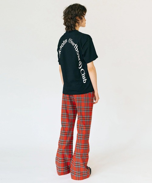 Stockholm Surfboard Club(ストックホルムサーフボードクラブ)の「Stockholm Surfboard Club/ストックホルムサーフボードクラブ 半袖Tシャツ Back Logo T-Shirt(Tシャツ/カットソー・メンズ・ブラック/マルーン/ホワイト・S/M/L/XL)」の16枚目の写真