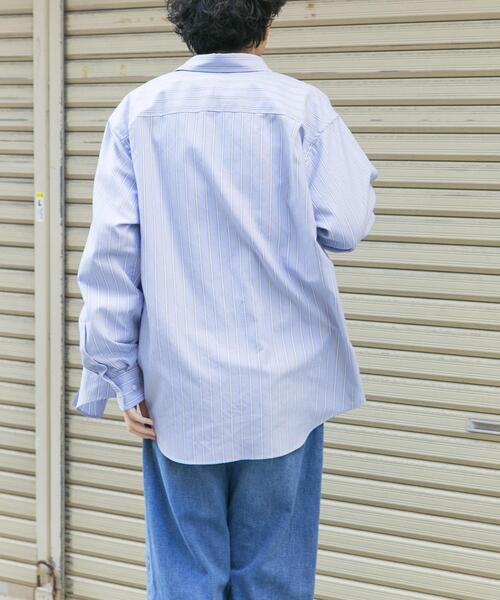 FORK&SPOON（フォークアンドスプーン）の「FORK&SPOON　PEオックスシャツ（シャツ/ブラウス・メンズ・ブルー系その他/グレー系その他・4/5）」の18枚目の写真