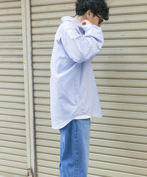 FORK&SPOON（フォークアンドスプーン）の「FORK&SPOON　PEオックスシャツ（シャツ/ブラウス・メンズ・ブルー系その他/グレー系その他・4/5）」の17枚目の写真