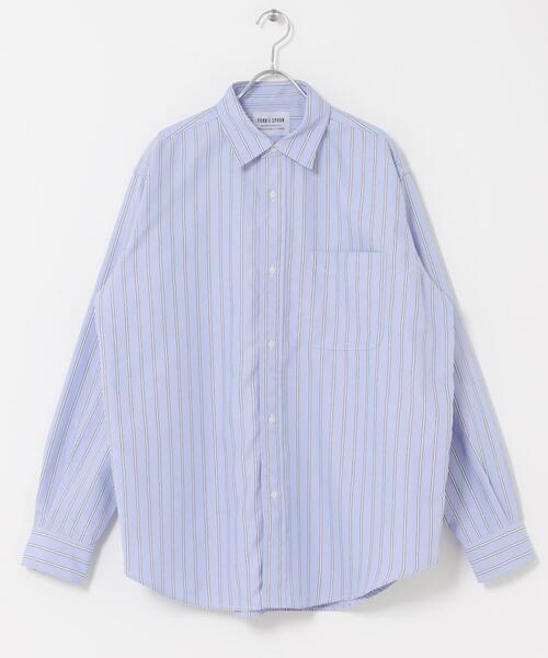 FORK&SPOON（フォークアンドスプーン）の「FORK&SPOON　PEオックスシャツ（シャツ/ブラウス・メンズ・ブルー系その他/グレー系その他・4/5）」の16枚目の写真
