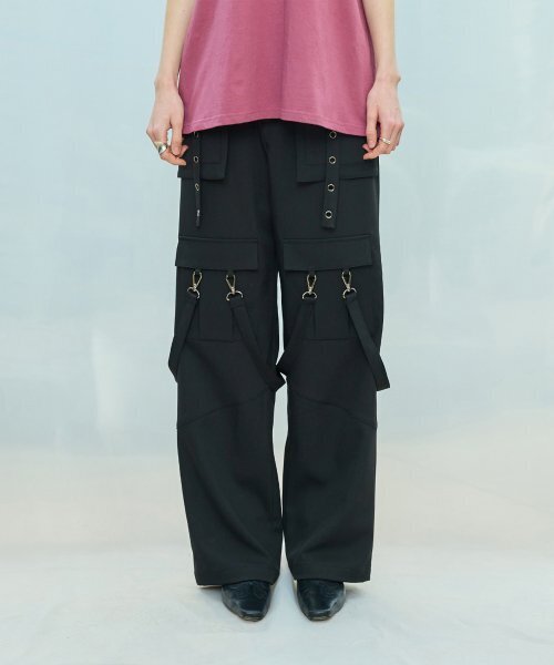 LARTIGENT(ラーティゼン)の「L9 METAL HOLE PANTS(BLACK)(その他パンツ・レディース・その他・FREE)」の5枚目の写真