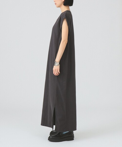 Ray BEAMS（レイビームス）の「【別注】Champion / ロング ワンピース（ワンピース・レディース・ブラック/パープル・MEDIUM）」の8枚目の写真