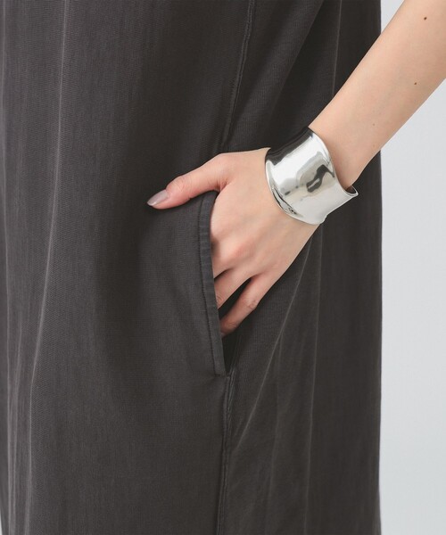 Ray BEAMS（レイビームス）の「【別注】Champion / ロング ワンピース（ワンピース・レディース・ブラック/パープル・MEDIUM）」の13枚目の写真