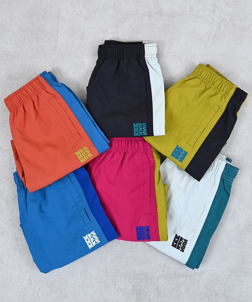 Life Support Products(ライフサポートプロダクツ)の「ナイロン切り替えラインショーツ/セットアップ可(その他パンツ・キッズ・ブラック/マスタード/オレンジ/アイボリー/ピンク/ターコイズブルー・100/90/80/95/110/150/140/130/120)」の7枚目の写真