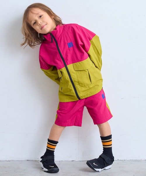 Life Support Products(ライフサポートプロダクツ)の「ナイロン切り替えラインショーツ/セットアップ可(その他パンツ・キッズ・ブラック/マスタード/オレンジ/アイボリー/ピンク/ターコイズブルー・100/90/80/95/110/150/140/130/120)」の10枚目の写真