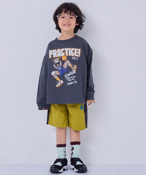 Life Support Products(ライフサポートプロダクツ)の「ナイロン切り替えラインショーツ/セットアップ可(その他パンツ・キッズ・ブラック/マスタード/オレンジ/アイボリー/ピンク/ターコイズブルー・100/90/80/95/110/150/140/130/120)」の17枚目の写真