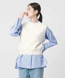 【エコメルカリ便】UNITED ARROWS ベスト　ホワイト ユナイテッドアローズのベスト（ホワイト）の商品一覧｜ユナイテッド
