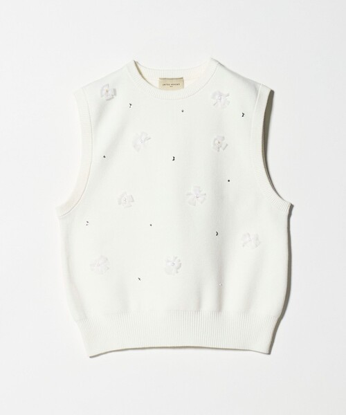 UNITED ARROWS(ユナイテッドアローズ)の「3D ビジュー ベスト(ベスト・レディース・オフホワイト/ブラック/ダークグレー・FREE)」の18枚目の写真