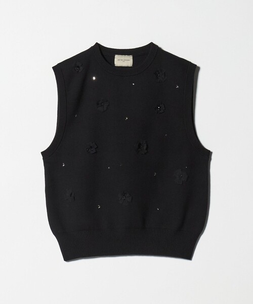 UNITED ARROWS(ユナイテッドアローズ)の「3D ビジュー ベスト(ベスト・レディース・オフホワイト/ブラック/ダークグレー・FREE)」の22枚目の写真