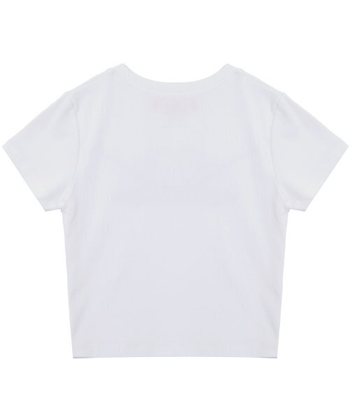 HIGH SCHOOL DISCO(ハイスクールディスコ)の「フレッシュレモンゴルジクロップTシャツ_ホワイト(Tシャツ/カットソー・レディース・その他・FREE)」の3枚目の写真