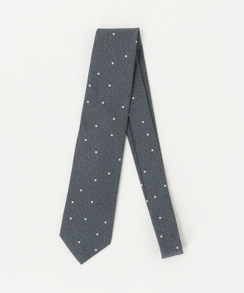 green label relaxing（グリーンレーベルリラクシング）の「GLR ジャパン ヴィンテージ 8.0cm ドット ネクタイ（ネクタイ・メンズ・ターコイズブルー系/ピンク/ダークブラウン/ネイビー/ベージュ/ダークグレー・FREE）」の7枚目の写真