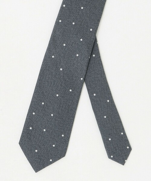 green label relaxing（グリーンレーベルリラクシング）の「GLR ジャパン ヴィンテージ 8.0cm ドット ネクタイ（ネクタイ・メンズ・ターコイズブルー系/ピンク/ダークブラウン/ネイビー/ベージュ/ダークグレー・FREE）」の8枚目の写真
