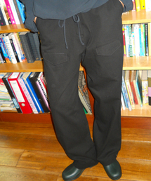 PESTO（ペスト）の「コットンワークパンツブラック（その他パンツ）」