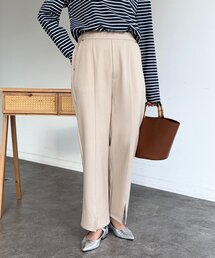 センタースリットパンツ