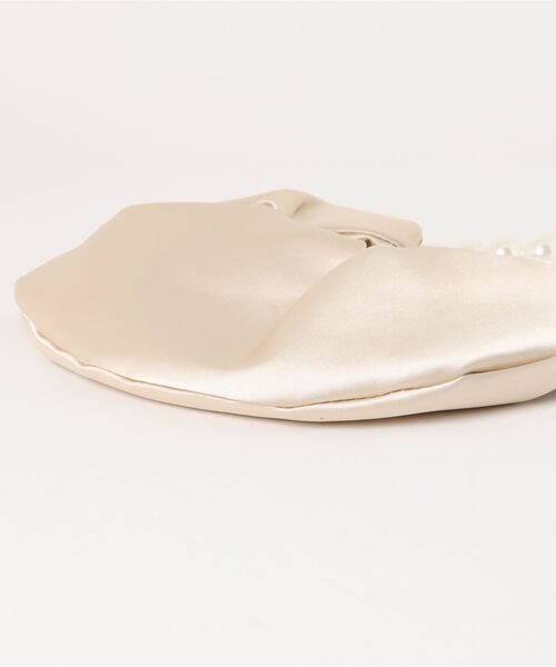 jumelle（ジュメロ）の「パールハンドバック（ハンドバッグ・レディース・ゴールド・FREE）」の10枚目の写真