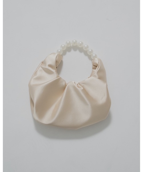 jumelle（ジュメロ）の「パールハンドバック（ハンドバッグ・レディース・ゴールド・FREE）」の6枚目の写真
