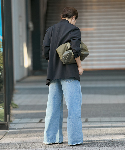 JOURNAL STANDARD（ジャーナルスタンダード）の「《追加》ライクストレッチジャケット（テーラードジャケット・レディース・チャコールグレー/ブラック・38/36）」の6枚目の写真