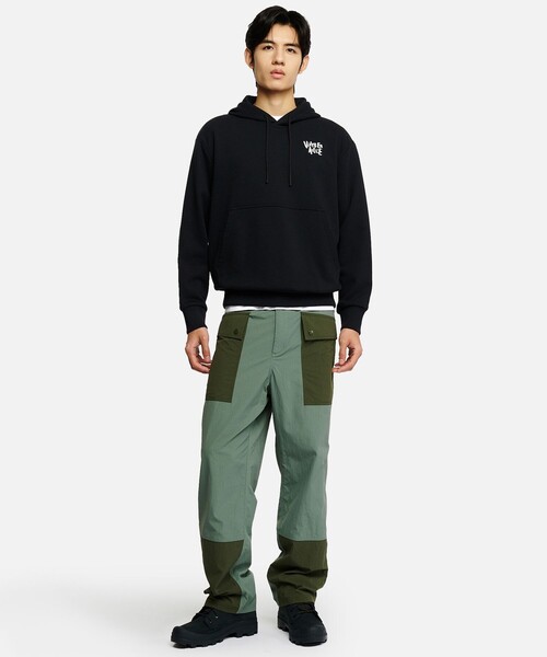 AIGLE（エーグル）の「イーグル イン シティ スウェットパーカ（パーカー・メンズ・ダークネイビー/ブラック・L/M/S/XS）」の14枚目の写真