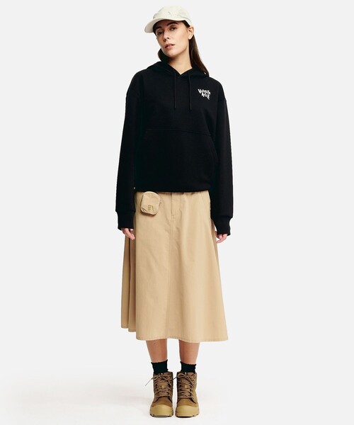 AIGLE（エーグル）の「イーグル イン シティ スウェットパーカ（パーカー・メンズ・ダークネイビー/ブラック・L/M/S/XS）」の3枚目の写真