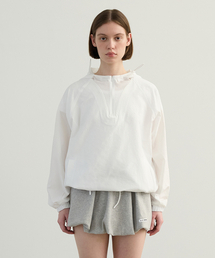 AVAM HOME（アバムホーム）の「Seersucker Anorak White（ナイロンジャケット）」