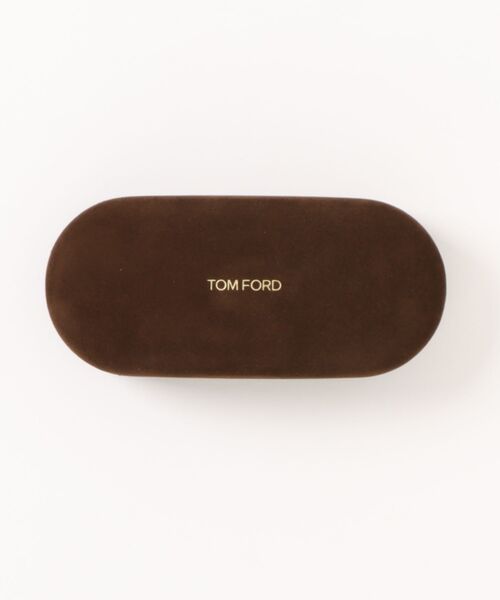 TOM FORD（トム フォード）の「【TOM FORD/トムフォード】スクエア メガネ TF6115-D-B 052 PCメガネ ブルーライトカット（メガネ・メンズ・ブラウン・FREE）」の4枚目の写真