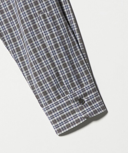 BEAUTY&YOUTH UNITED ARROWS(ビューティーアンドユースユナイテッドアローズ)の「ツイスト チェック レギュラー シャツ FORM型(シャツ/ブラウス・メンズ・グレー系・S/XL/M/L)」の12枚目の写真