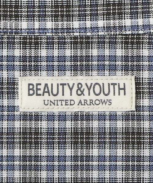 BEAUTY&YOUTH UNITED ARROWS(ビューティーアンドユースユナイテッドアローズ)の「ツイスト チェック レギュラー シャツ FORM型(シャツ/ブラウス・メンズ・グレー系・S/XL/M/L)」の16枚目の写真