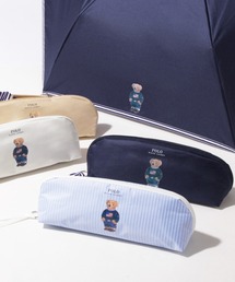 POLO RALPH LAUREN（ポロ ラルフ ローレン）の「【WEB限定】遮光100% 晴雨兼用 折りたたみ日傘 ”POLO FLAG BEAR” ポーチ付（折りたたみ傘）」