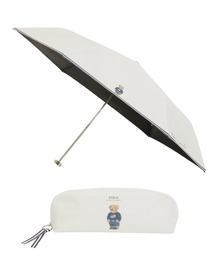 POLO RALPH LAUREN（ポロ ラルフ ローレン）の「【WEB限定】遮光100% 晴雨兼用 折りたたみ日傘 ”POLO FLAG BEAR” ポーチ付（折りたたみ傘）」