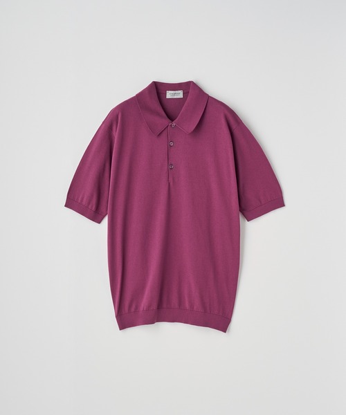 JOHN SMEDLEY レッド ポロシャツ Lサイズ セール】JOHN SMEDLEY｜ジョン スメドレー（メンズ）のポロシャツ