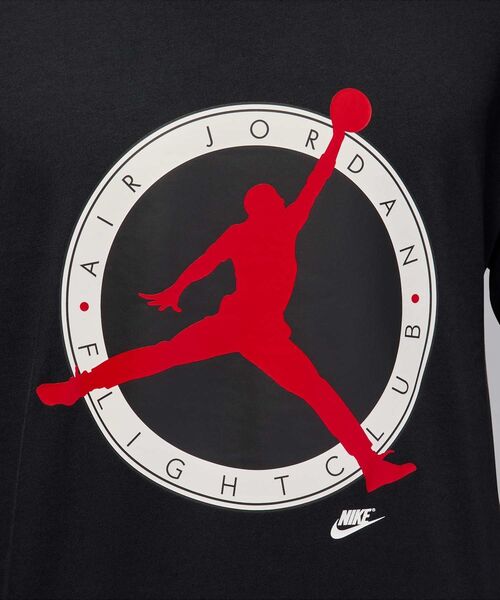 JORDAN BRAND(ジョーダンブランド)の「ジョーダン フライト クラブ メンズ ロングスリーブ Tシャツ / Jordan Flight Club Men's Long-Sleeve T-Shirt IF3010-010 Black(Tシャツ/カットソー・メンズ・ブラック・XL/S/M/L/2XL)」の4枚目の写真