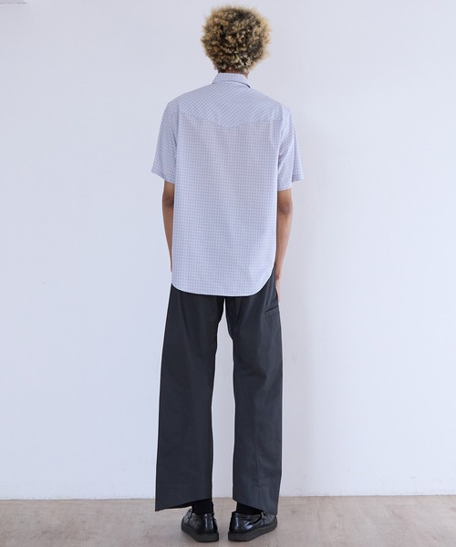 YUKI HASHIMOTO(ユウキハシモト)の「YUKI HASHIMOTO WESTERN SHIRTS (261-01-0102)(シャツ/ブラウス・メンズ・ブラウン/ピンク・46/48)」の6枚目の写真