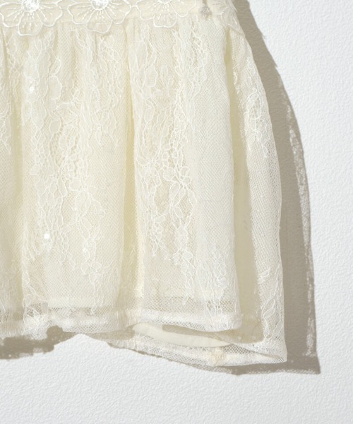 flower（フラワー）の「フローラルレースビスチェ（キャミソール・レディース・ブラック/アイボリー・FREE）」の22枚目の写真