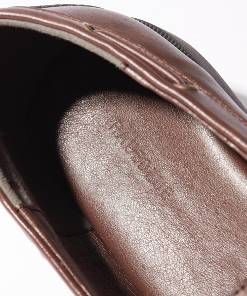 RAGEBLUE（レイジブルー）の「Classical leather Deck Shoes/デッキシューズ（モカシン/デッキシューズ・メンズ・ブラック/ブラウン・MEDIUM/LARGE）」の7枚目の写真