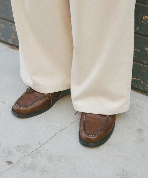 Classical leather Deck Shoes/デッキシューズ（モカシン/デッキ