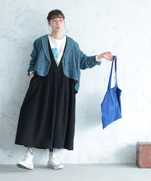 soulberry（ソウルベリー）の「【122cm丈】なんとでもなる、みんなのワンピース（ワンピース・レディース・ブラック・5L/4L/3L/LL/L/M）」の20枚目の写真