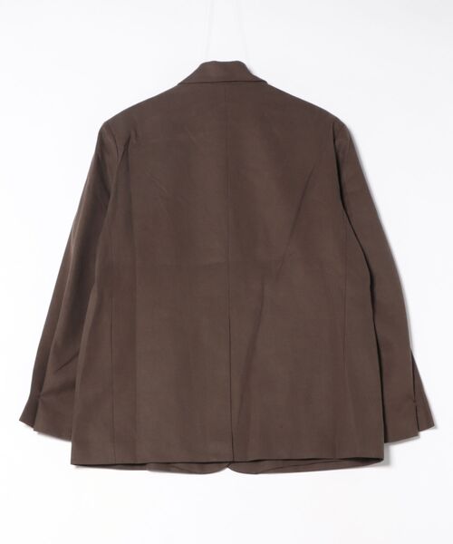 31 Sons de mode(トランテアン ソン ドゥ モード)の「きれいめシングルテーラードジャケット(テーラードジャケット・レディース・ブラウン/アイボリー・フリ-)」の4枚目の写真