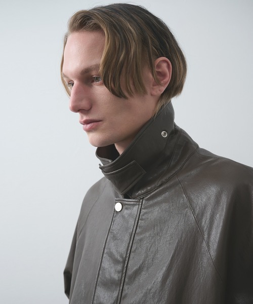 STUDIOUS(ステュディオス)の「【STUDIOUS】MODERN LEATHER BLOUSON(ブルゾン・メンズ・ブラウン・3/2/1)」の10枚目の写真