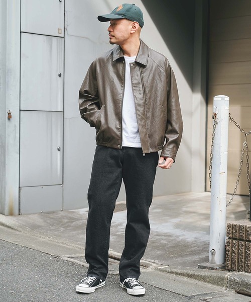 STUDIOUS】MODERN LEATHER BLOUSON（ブルゾン）｜STUDIOUS