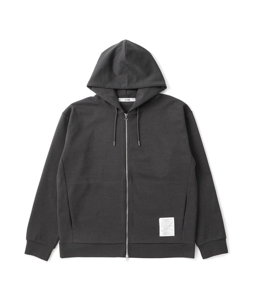  j.n.r.d（ジェー・エヌ・アール・ディー）の「杢ストレッチダンボールフルジップパーカー（パーカー・メンズ・パープル/オフホワイト/チャコールグレー・L/M/S/LL）」の5枚目の写真