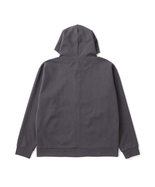  j.n.r.d（ジェー・エヌ・アール・ディー）の「杢ストレッチダンボールフルジップパーカー（パーカー・メンズ・パープル/オフホワイト/チャコールグレー・L/M/S/LL）」の11枚目の写真