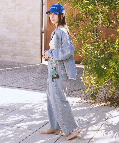 earth music&ecology（アースミュージックアンドエコロジー）の「KEY＆バックプレッピーチャーム（キーホルダー・レディース・ブラウン/シルバー・FREE）」の4枚目の写真