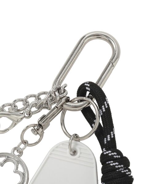 earth music&ecology（アースミュージックアンドエコロジー）の「KEY＆バックプレッピーチャーム（キーホルダー・レディース・ブラウン/シルバー・FREE）」の10枚目の写真