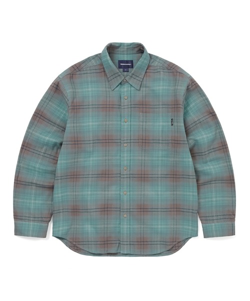 thisisneverthat（ディスイズネバーザット）の「Flannel Check Shirt（シャツ/ブラウス・メンズ・ブラック系その他/イエロー/グリーン系その他・M/S/XL/L）」の2枚目の写真