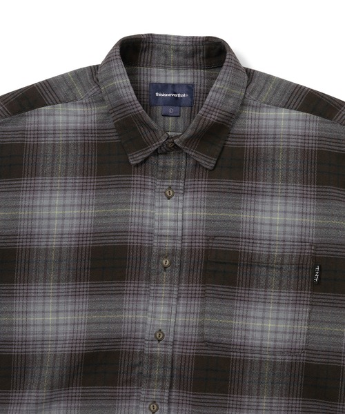 thisisneverthat（ディスイズネバーザット）の「Flannel Check Shirt（シャツ/ブラウス・メンズ・ブラック系その他/イエロー/グリーン系その他・M/S/XL/L）」の4枚目の写真