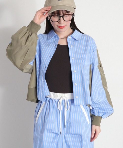 cepo（セポ）の「〈前後2way〉ソウバリニットタンクトップ（タンクトップ・レディース・ダークブラウン/ホワイト系その他/オフホワイト・M）」の18枚目の写真