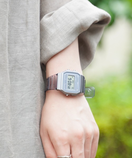 CASIO(カシオ)の「【CASIO(カシオ)】クリア デジタル(デジタル腕時計・レディース・ホワイト/ブルー/ピンク・FREE)」の11枚目の写真